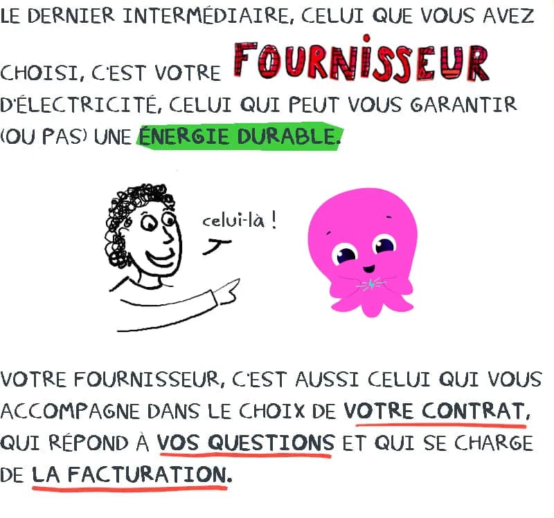 explication fournisseur