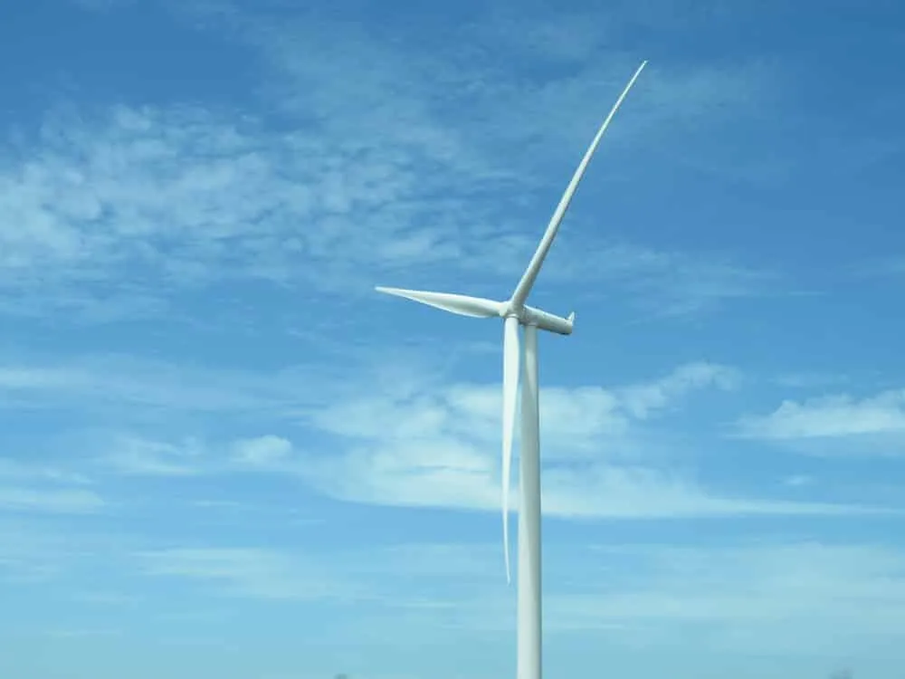 illustration d'une éolienne