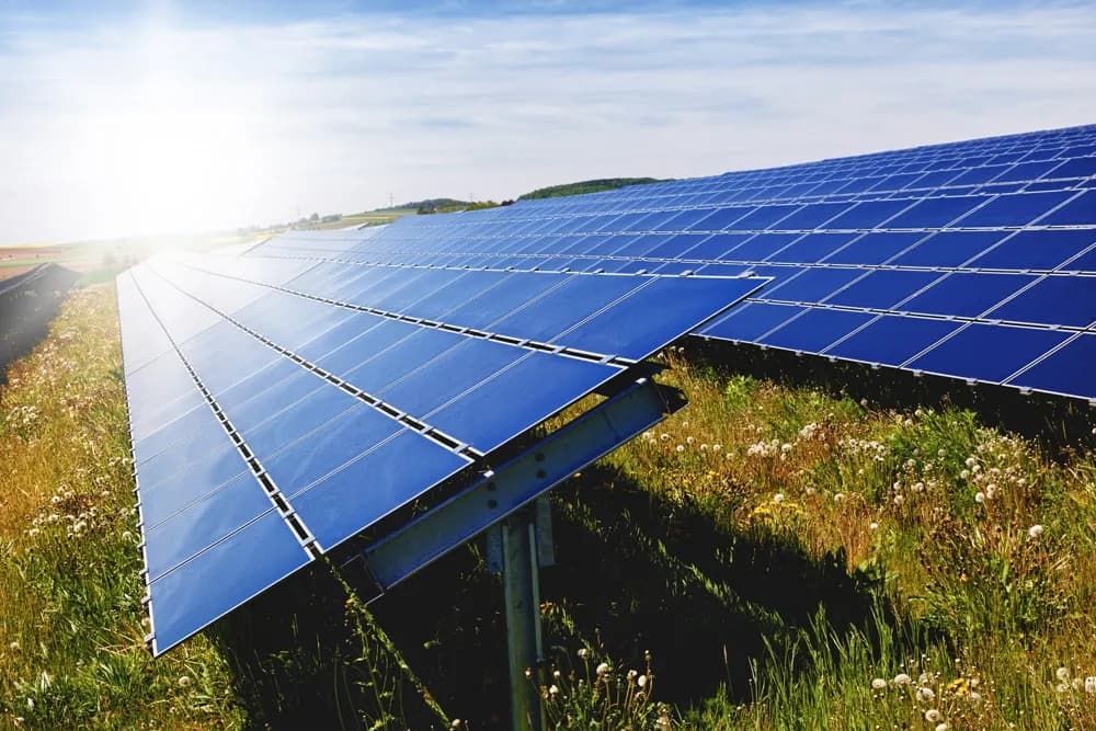 illustration de panneaux solaires