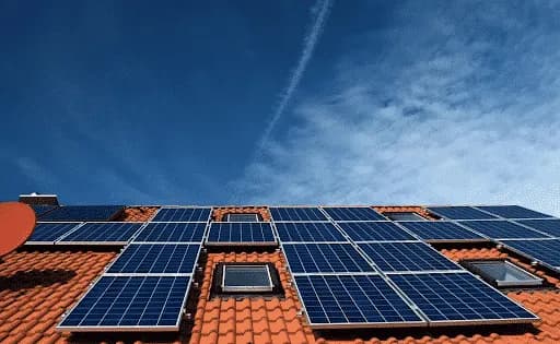 Chauffage solaire sur toit